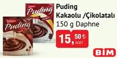 DAPHNE PUDİNG KAKAOLU/ÇİKOLATALI 150 G